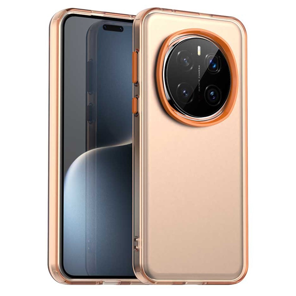 Candy matný gelový obal na Honor Magic 7 Pro 5G - oranžový