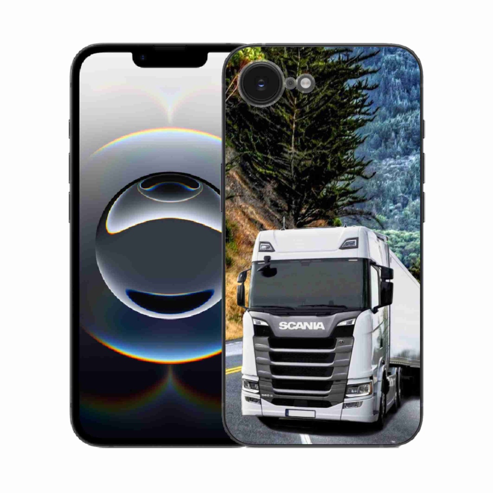 Gelový kryt mmCase na iPhone 16e - kamion 1