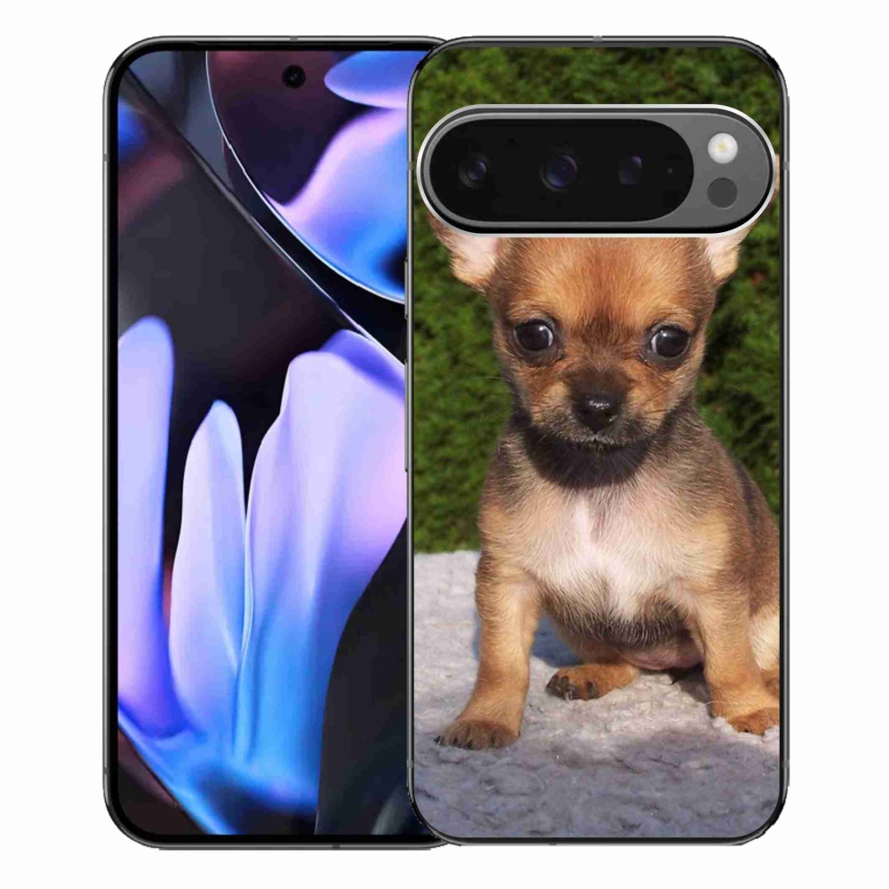Gelový obal mmCase na Google Pixel 9 Pro XL - čivava 3