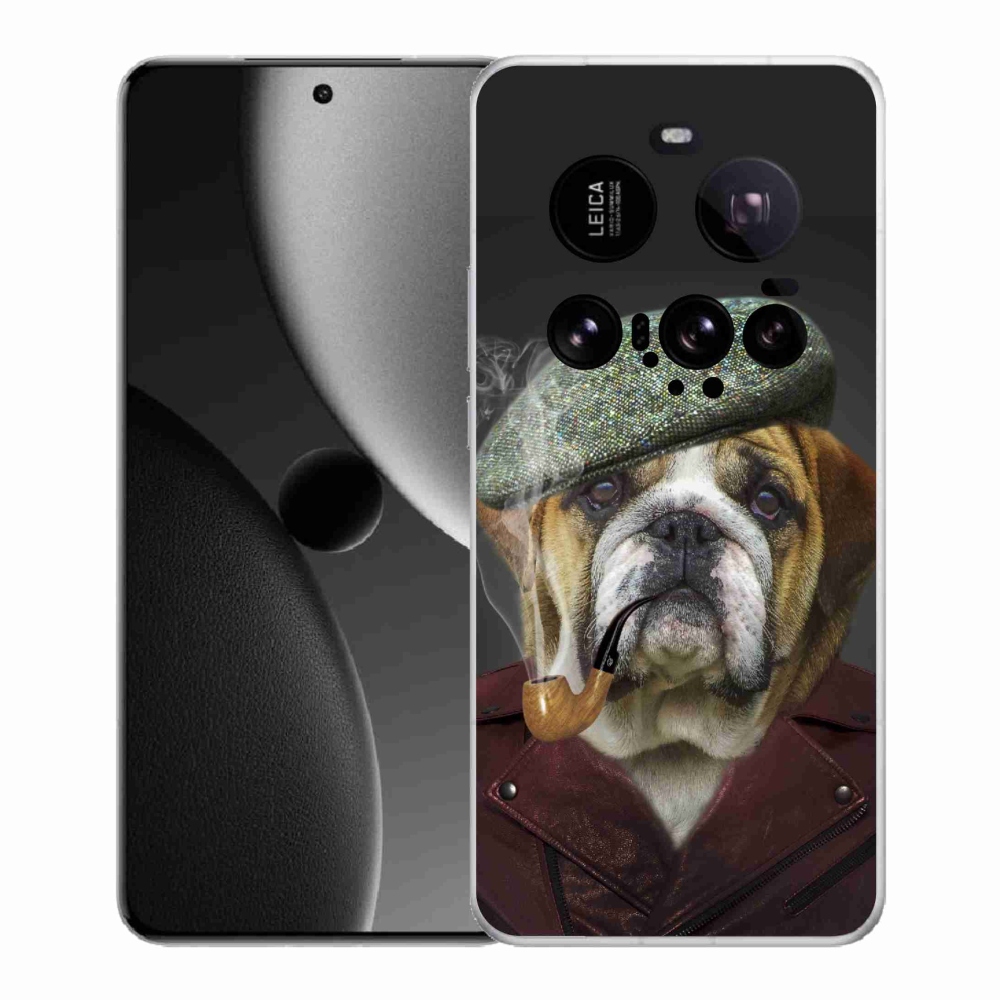 Gelový kryt mmCase na Xiaomi 15 Ultra - pes s fajfkou