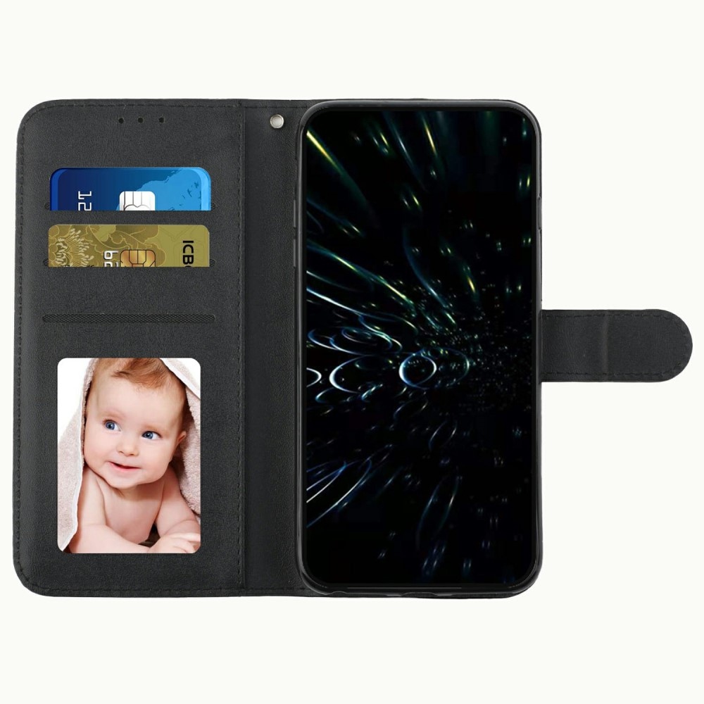 Line knížkové pouzdro na Realme C75 - černé