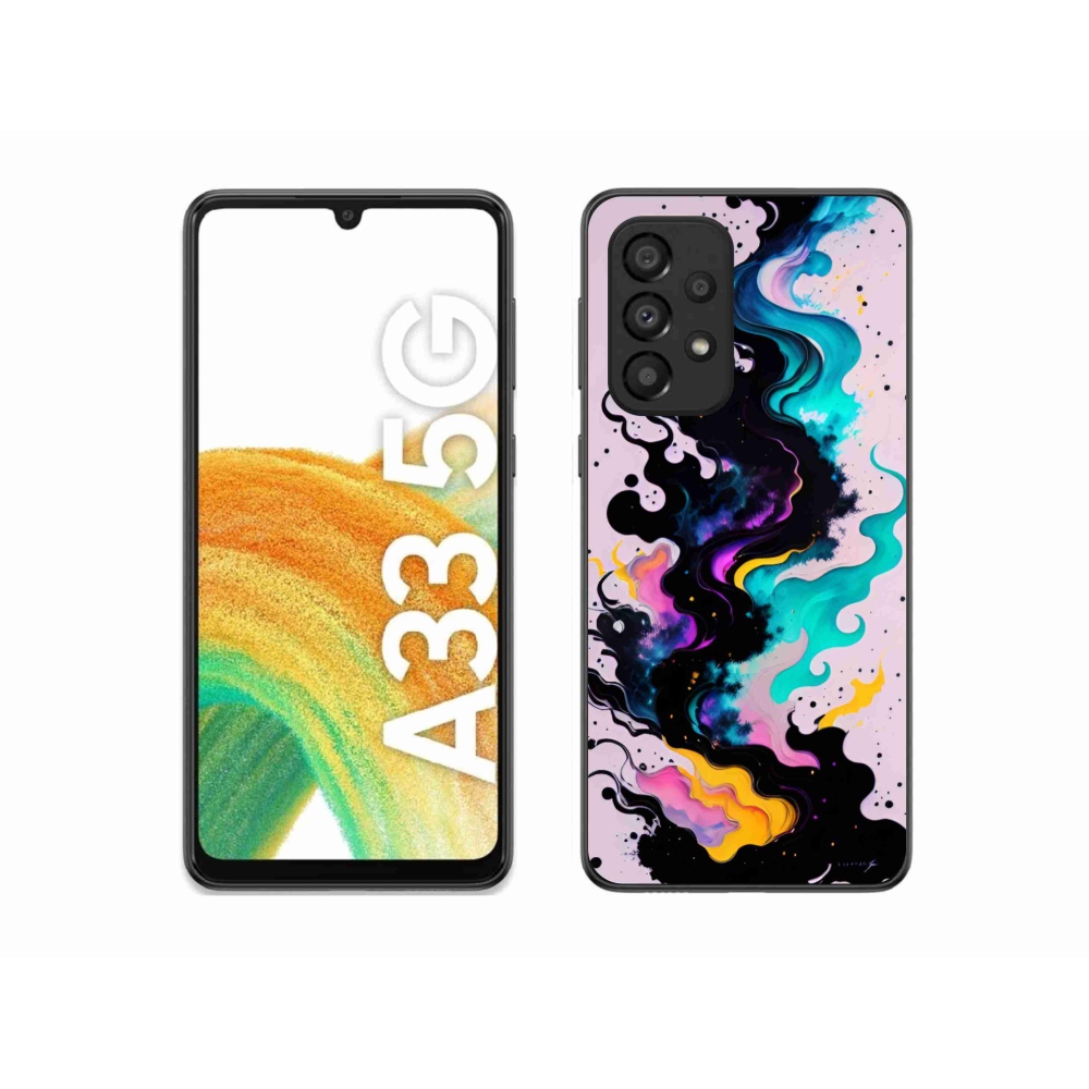 Gelový kryt mmCase na Samsung Galaxy A33 5G - abstraktní motiv 4