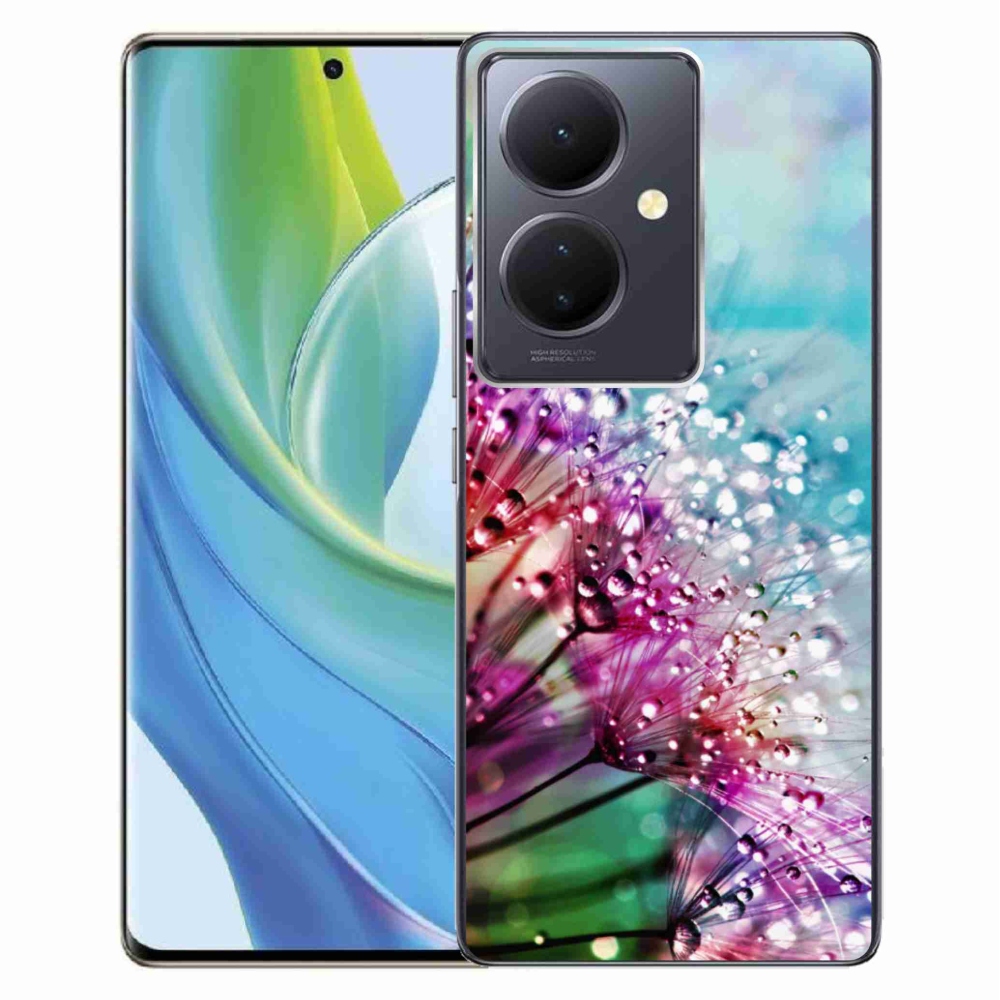 Gelový kryt mmCase na Vivo V29 Lite 5G - barevné květy