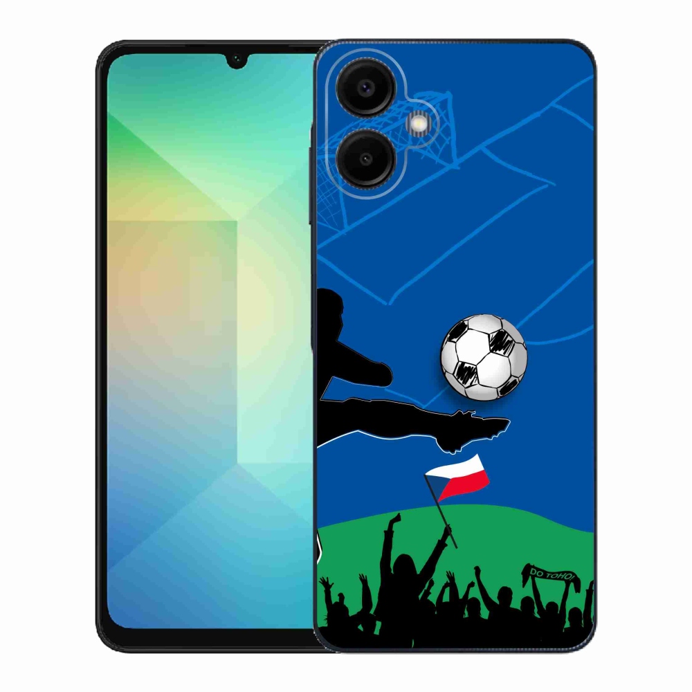 Gelový kryt mmCase na Samsung Galaxy A06 4G - fanoušci fotbalu