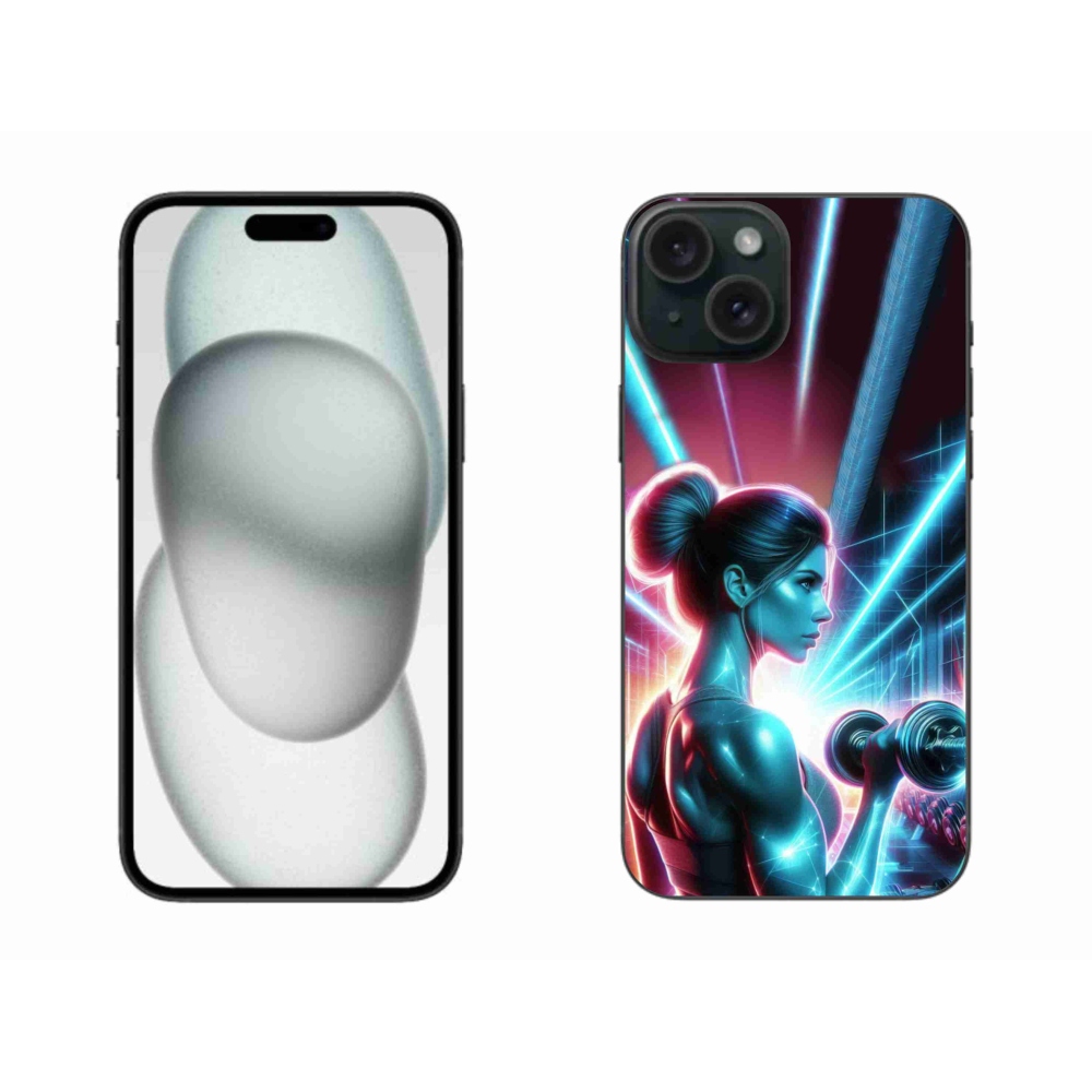 Gelový kryt mmCase na iPhone 15 Plus - posilování
