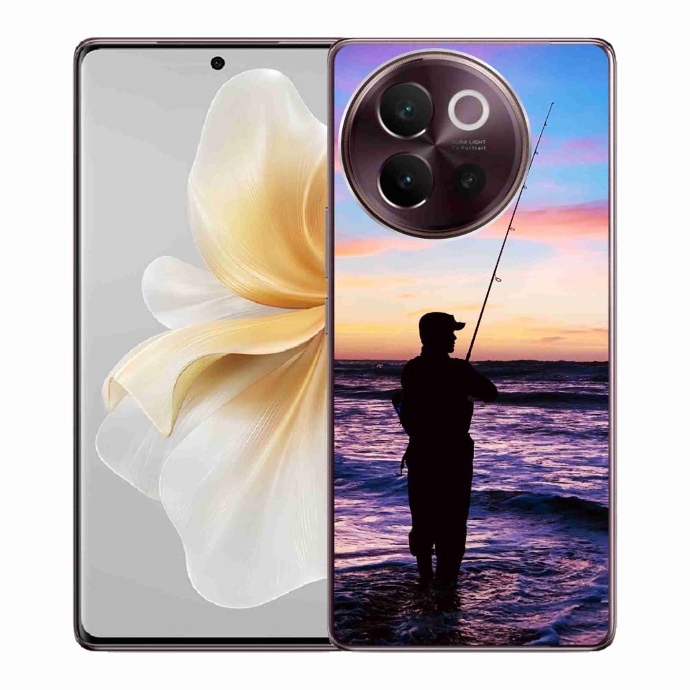 Gelový kryt mmCase na Vivo V40 Lite 5G - rybaření 1