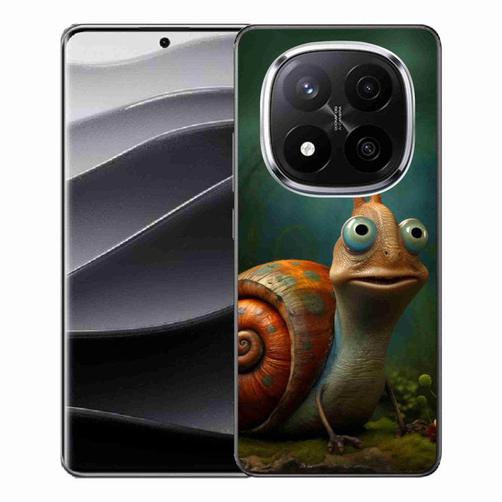 Gelový kryt mmCase na Xiaomi Redmi Note 14 Pro+ 5G - šnek