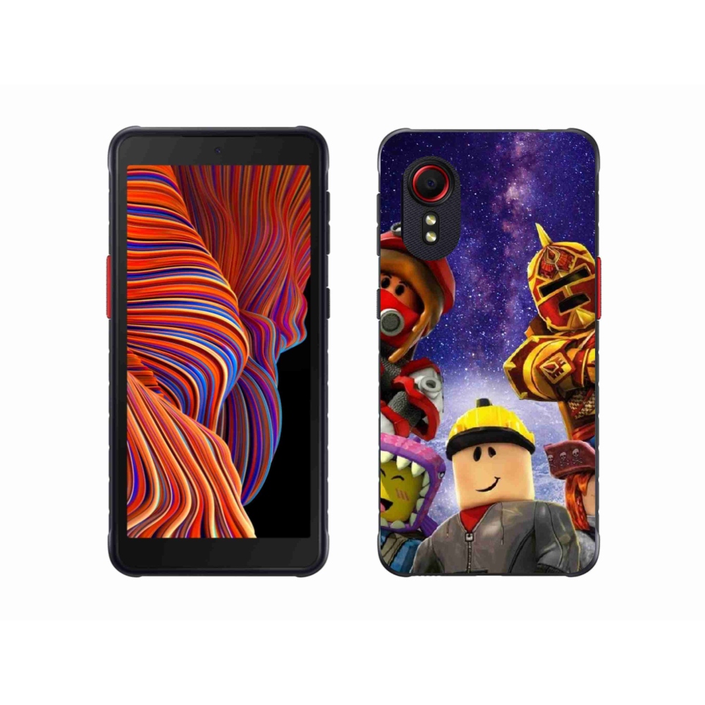 Gelový kryt mmCase na Samsung Galaxy Xcover 5 - roblox 3