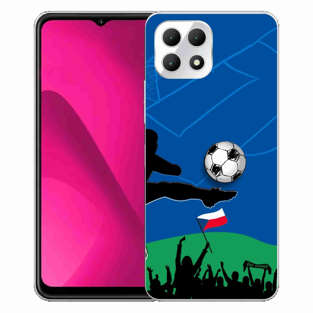 Gelový kryt mmCase na T-Mobile T Phone 2 - fanoušci fotbalu