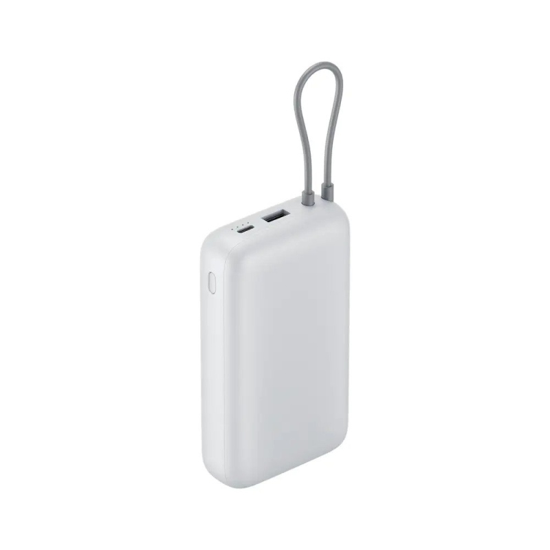 Xiaomi Powerbanka 22.5W 20000mAh s Integrovaným USB-C Kabelem Light Gray