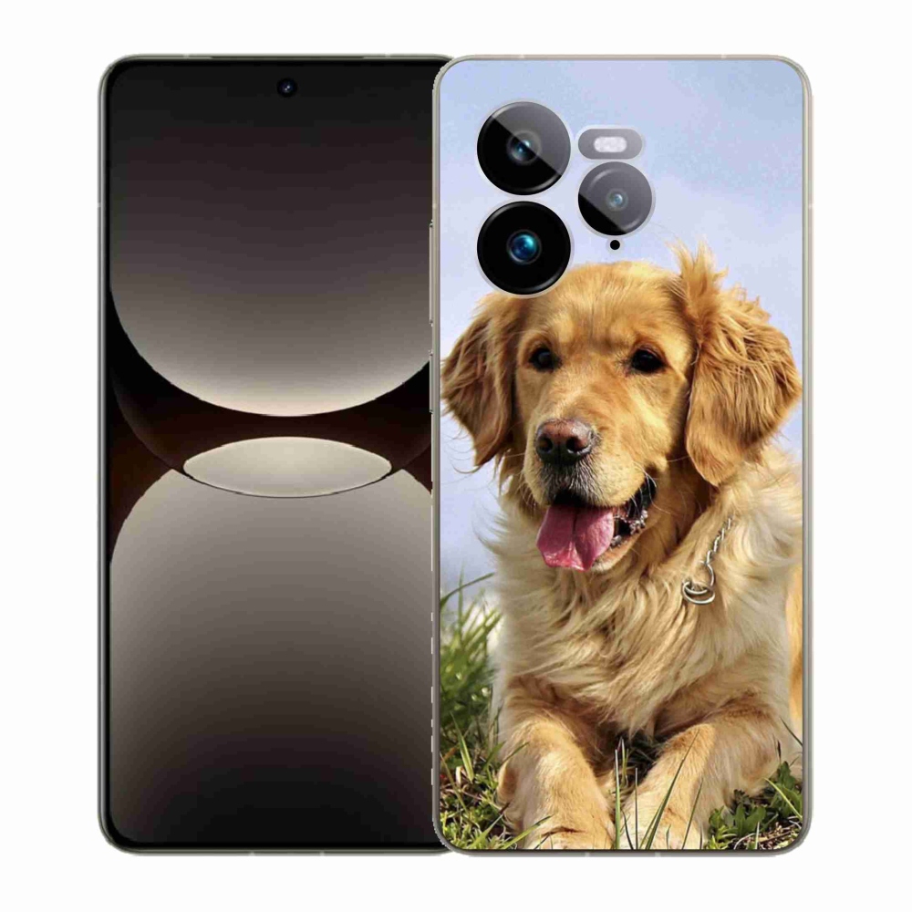 Gelový kryt mmCase na Realme GT 7 Pro 5G - zlatý retrívr