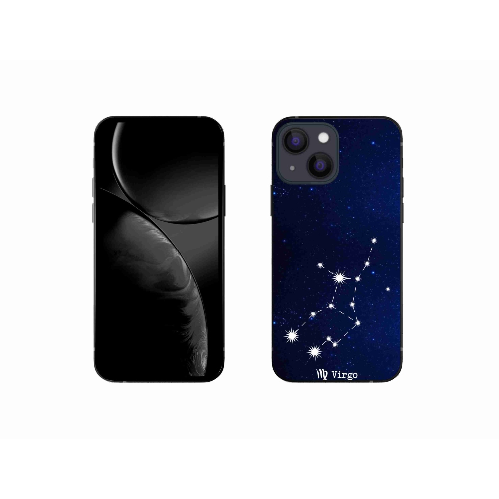 Gelový kryt mmCase na iPhone 13 mini 5.4 - souhvězdí Panny