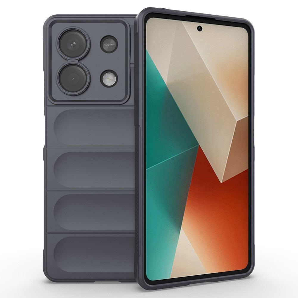 Rugg odolný gelový obal na Xiaomi Redmi Note 13 5G - tmavěšedý