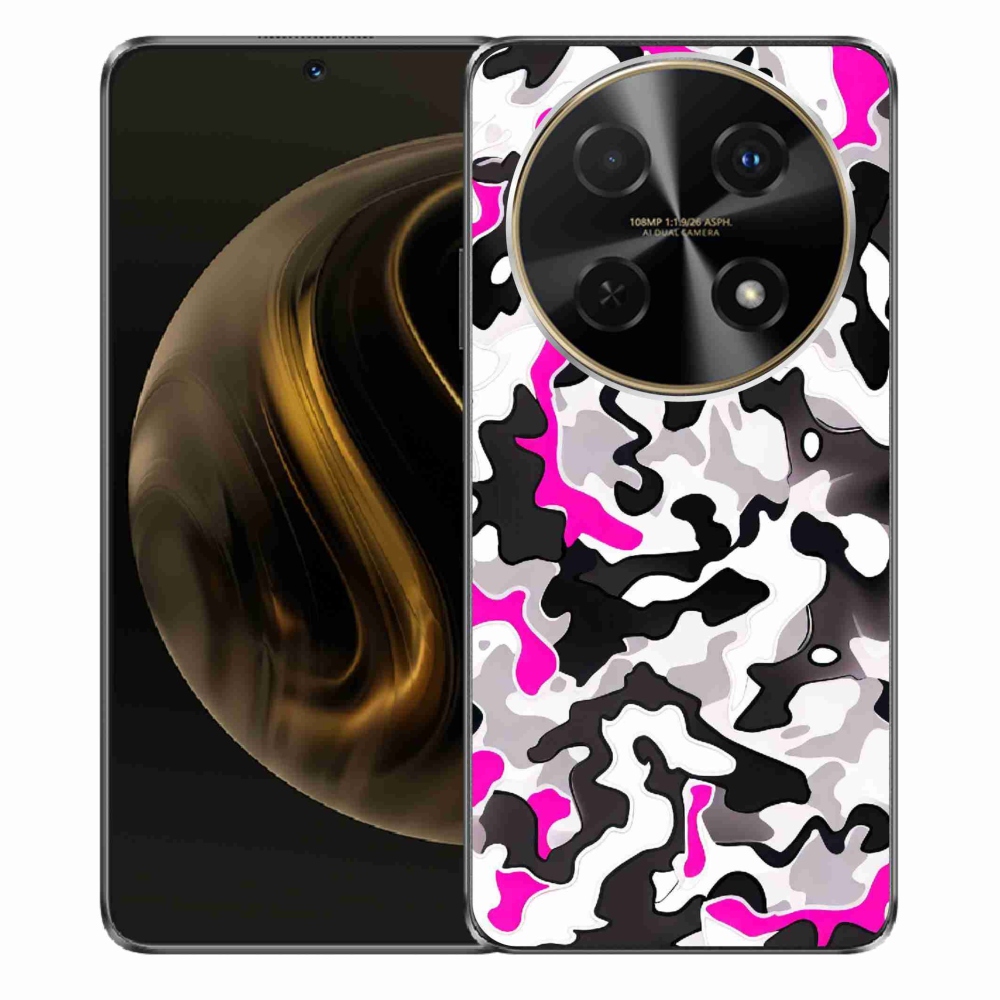 Gelový kryt mmCase na Huawei Nova 12i - maskáčový vzor 5
