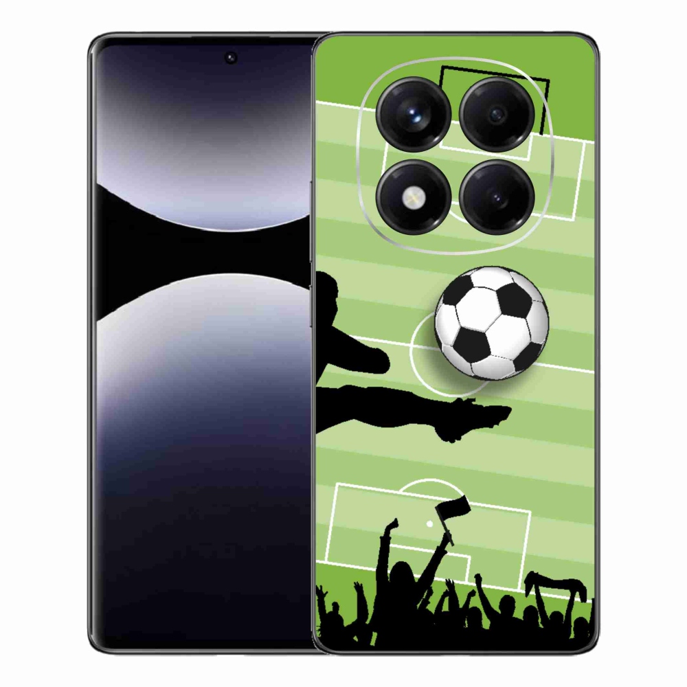 Gelový kryt mmCase na Xiaomi Redmi Note 14 Pro - fotbal 3