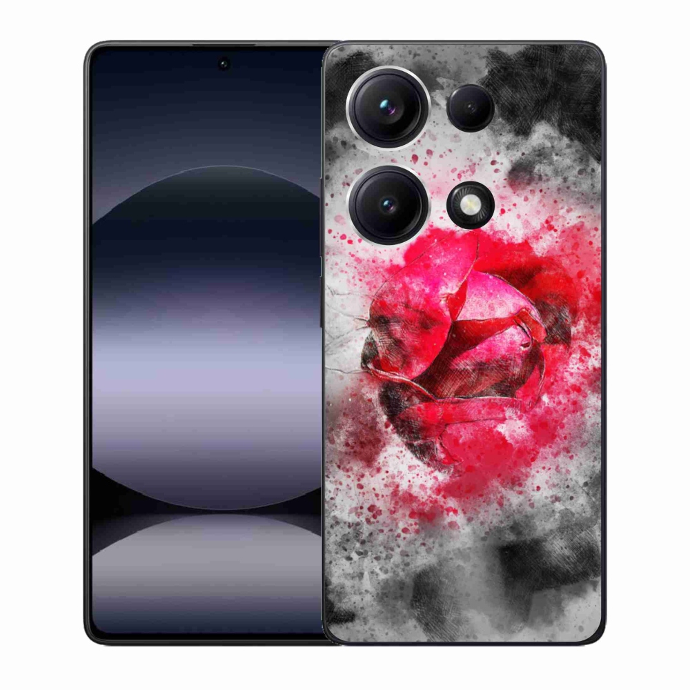 Gelový kryt mmCase na Xiaomi Redmi Note 14S - abstrakt 9