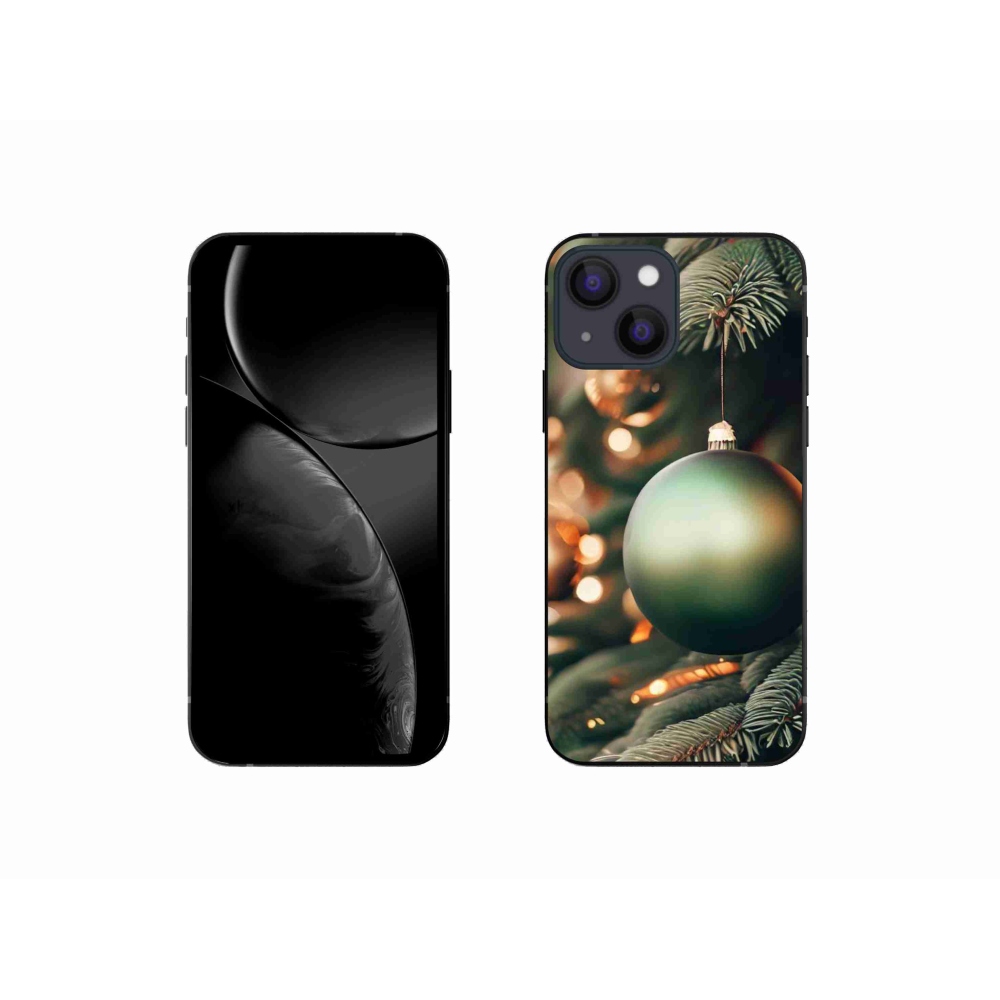 Gelový kryt mmCase na iPhone 13 mini 5.4 - vánoční ozdoby 1