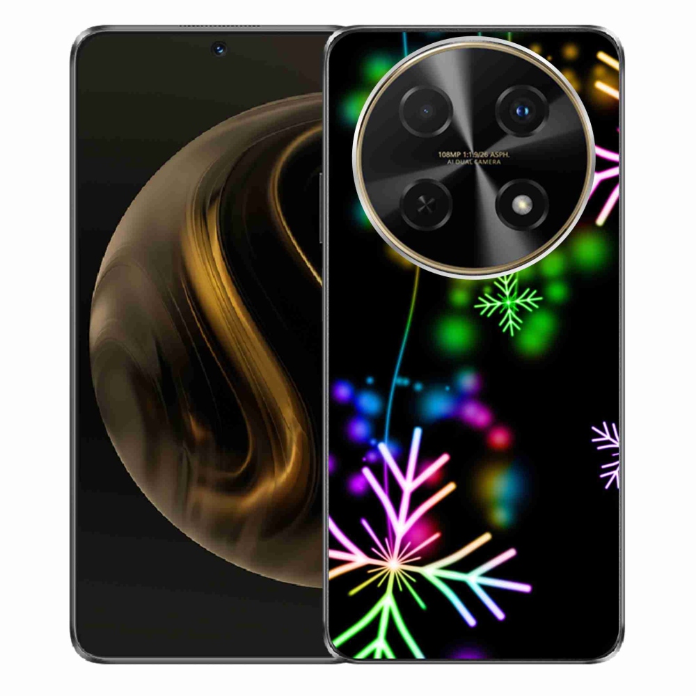 Gelový kryt mmCase na Huawei Nova 12i - barevné vločky