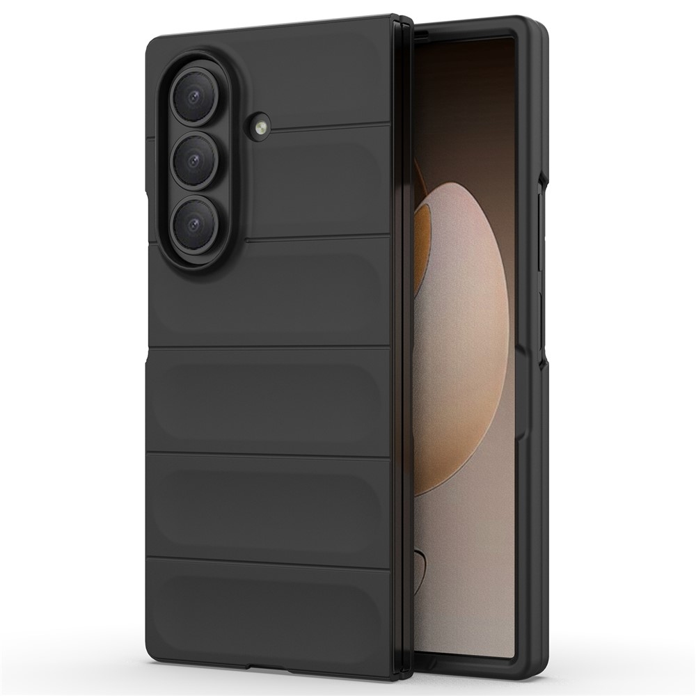 Rugg odolný gelový obal na Samsung Galaxy Z Fold7 5G - černý