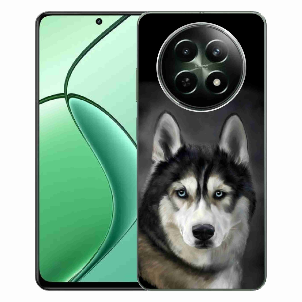 Gelový obal mmCase na Realme 12 5G/12x 5G - husky