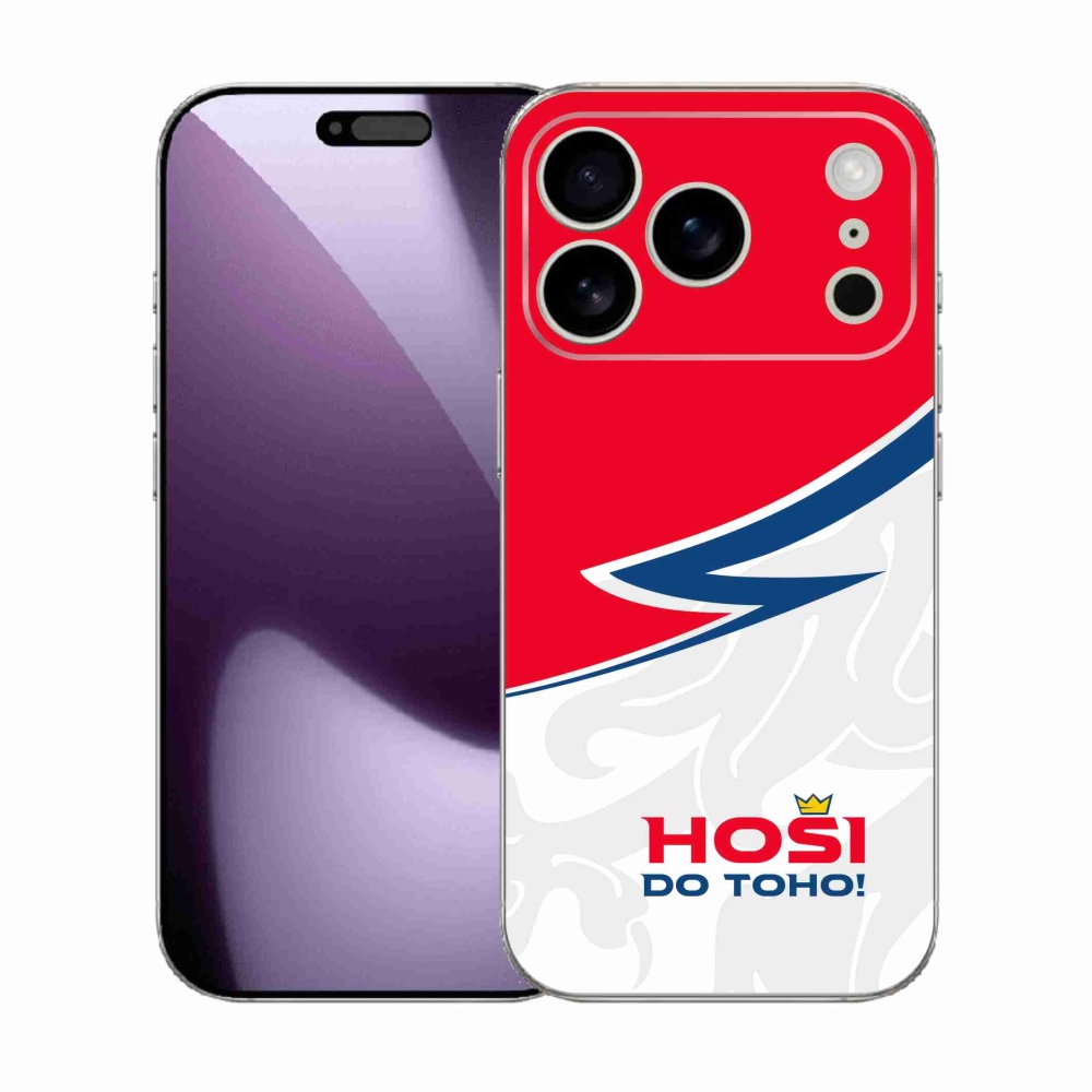 Gelový kryt mmCase na iPhone 17 Pro - hoši do toho