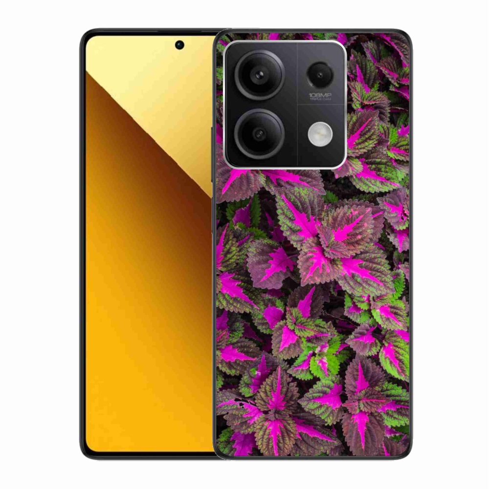 Gelový kryt mmCase na Xiaomi Redmi Note 13 5G - květiny 10