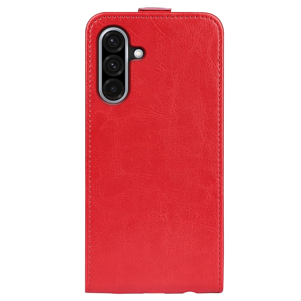 Vertical knížkové pouzdro na Samsung Galaxy A36 5G/A56 5G - červené