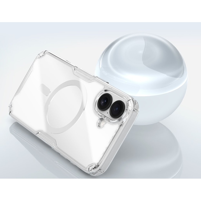 Nillkin Nature TPU PRO Magnetic Kryt pro Apple iPhone 17 Transparent