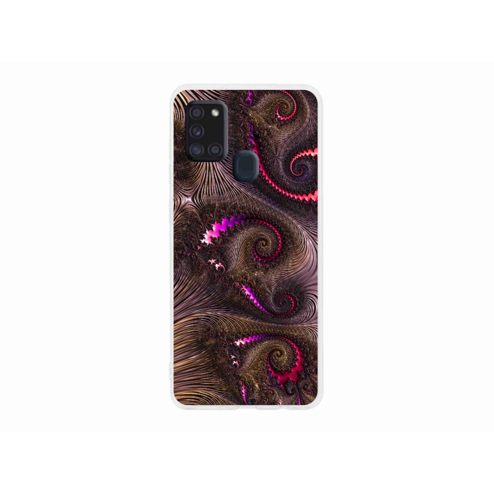 Gelový kryt mmCase na Samsung Galaxy A21s - abstraktní motiv 24