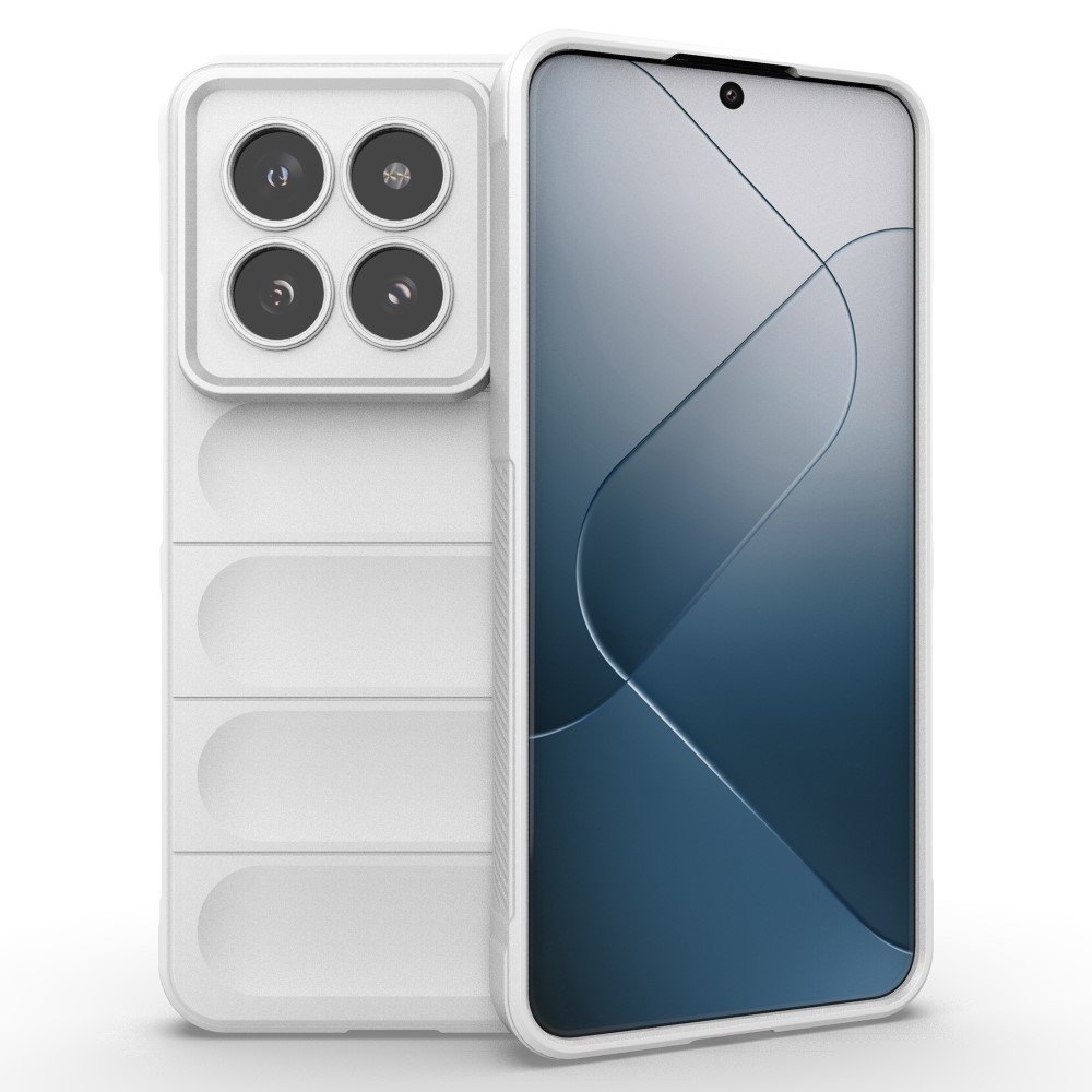 Rugg odolný gelový obal na Xiaomi 14 Pro - bílý