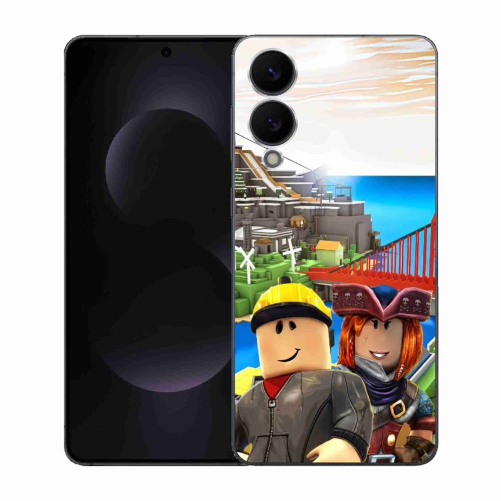 Gelový kryt mmCase na Samsung Galaxy S25 Edge - roblox 1