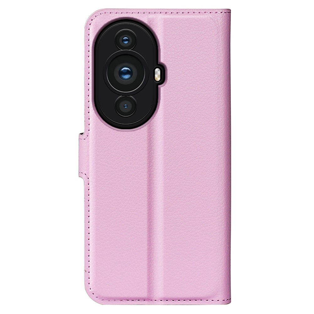 Litchi knížkové pouzdro na Huawei Nova 11 - růžové