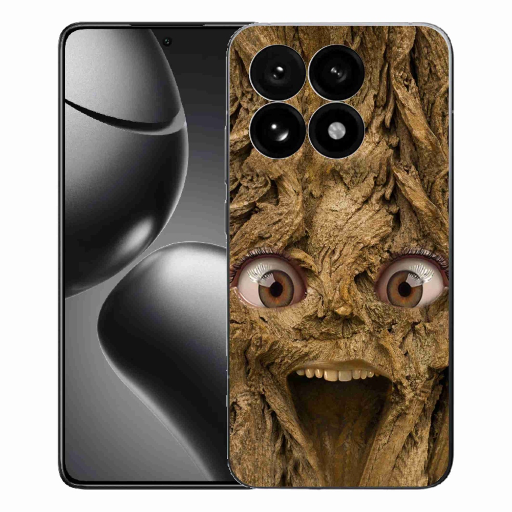 Gelový kryt mmCase na Xiaomi 15T - veselý strom s očima