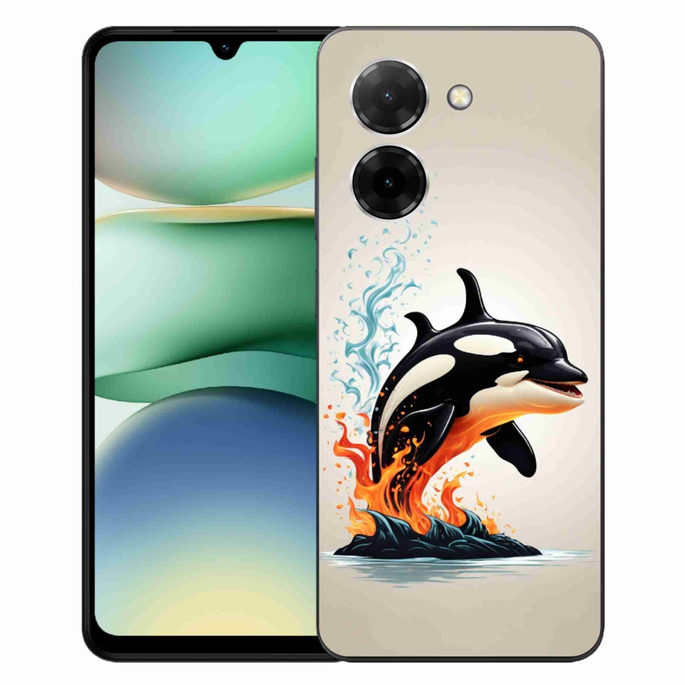 Gelový kryt mmCase na Xiaomi Redmi A5 (171.7x77.8x8.3mm) - kosatka