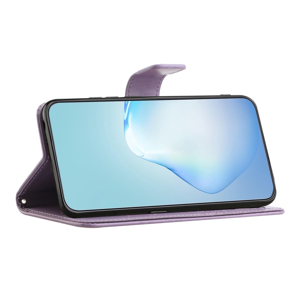 Tree knížkové pouzdro na Samsung Galaxy A56 5G - světlefialové
