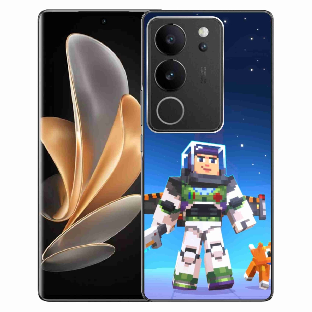 Gelový kryt mmCase na Vivo V29 5G - minecraft 2