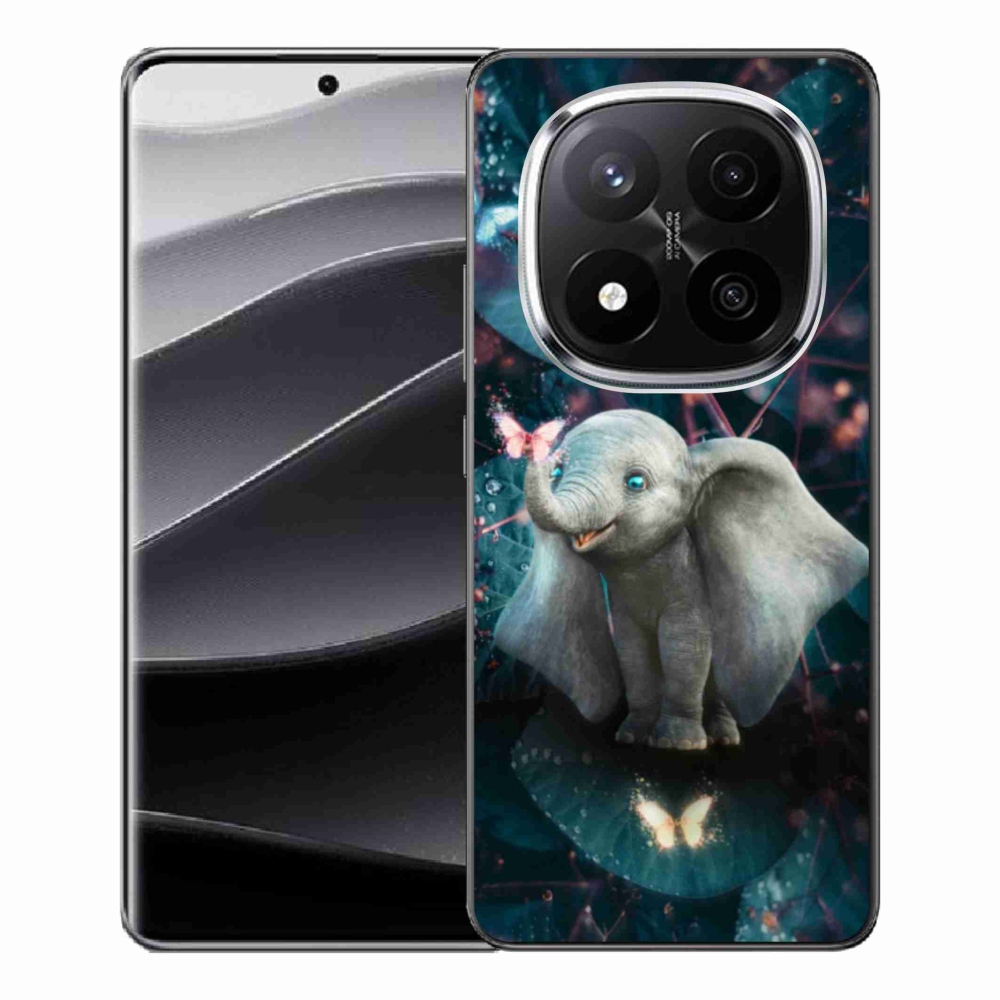Gelový kryt mmCase na Xiaomi Redmi Note 14 Pro+ 5G - roztomilý slon