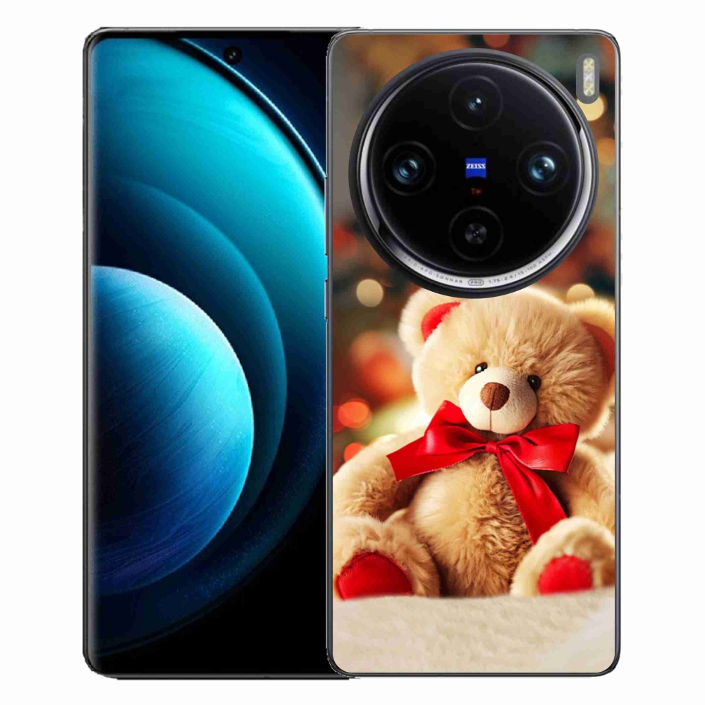 Gelový kryt mmCase na Vivo X100 Pro 5G - plyšový medvídek