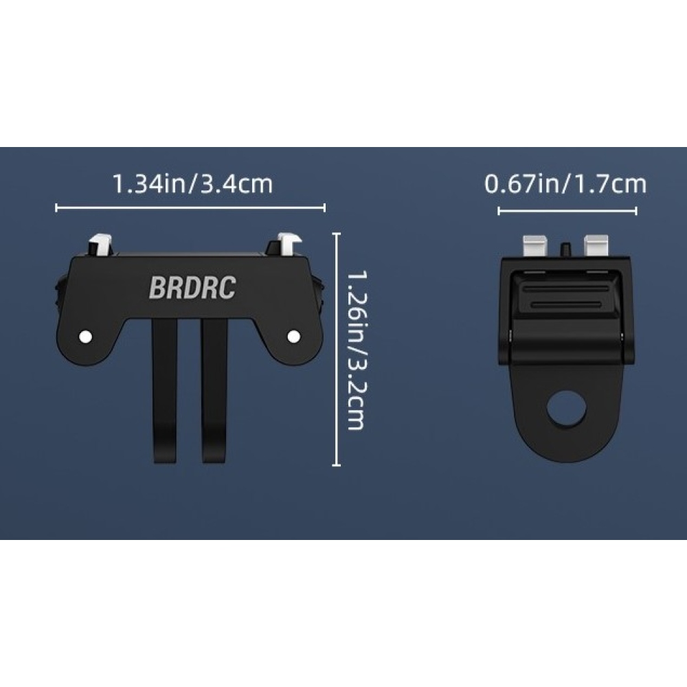 BRDRC magnetický rychloupínací adaptér pro Insta360 Ace Pro a Ace Pro 2