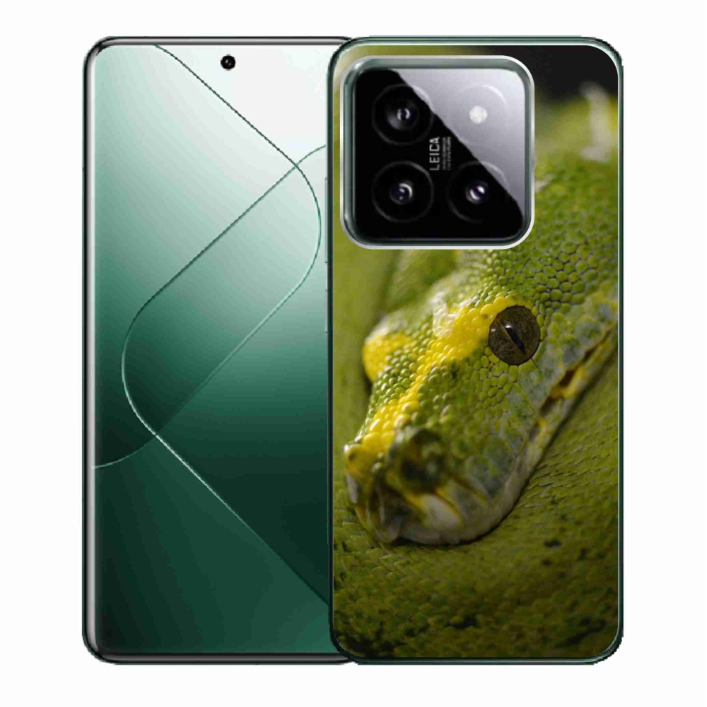 Gelový kryt mmCase na Xiaomi 14 - had 2