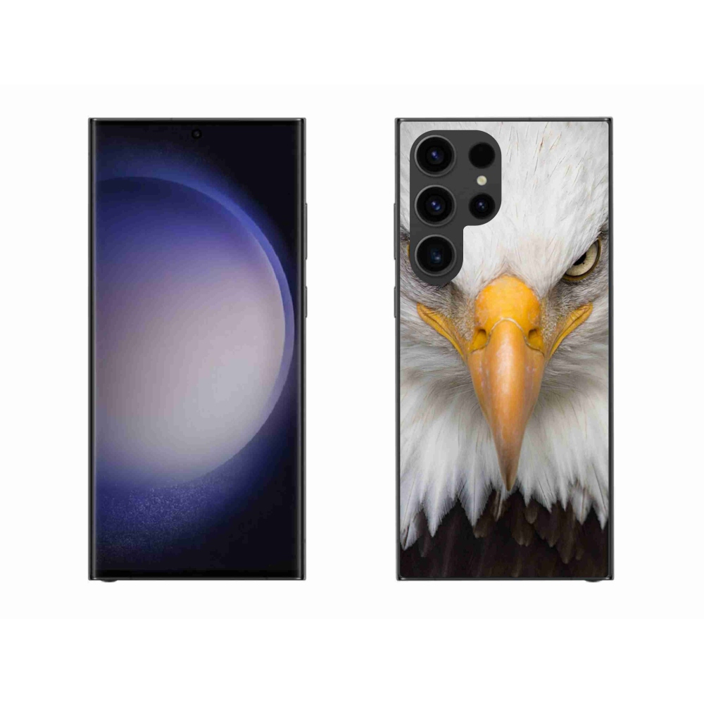 Gelový kryt mmCase na Samsung Galaxy S23 Ultra 5G - orel