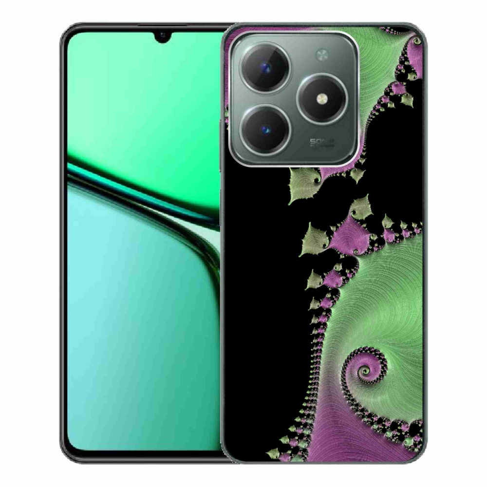 Gelový kryt mmCase na Realme C61 - abstraktní motiv 20