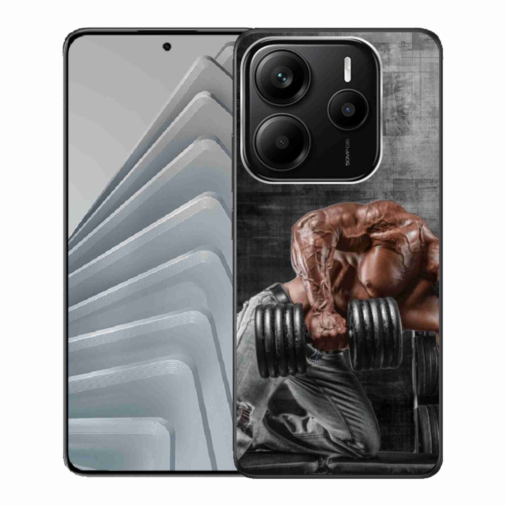 Gelový kryt mmCase na Xiaomi Redmi Note 14 5G - posilování 1