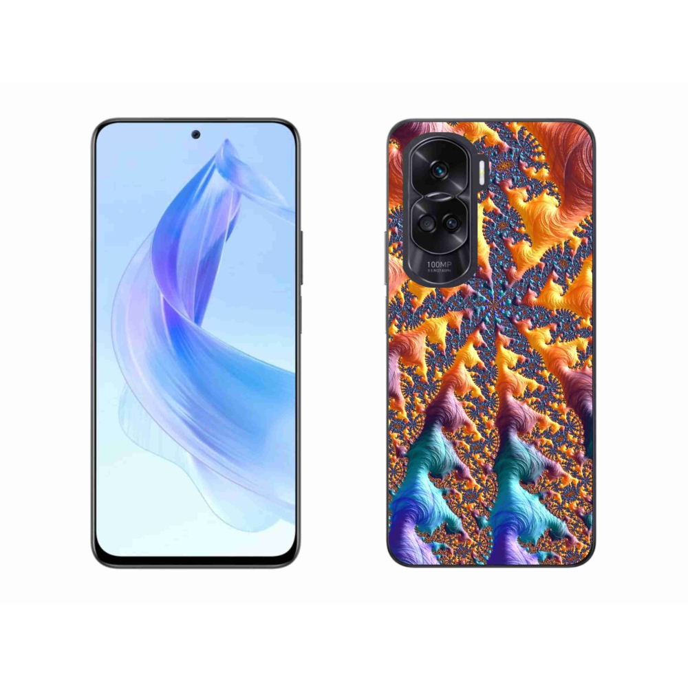 Gelový kryt mmCase na Honor 90 Lite - abstraktní motiv 23