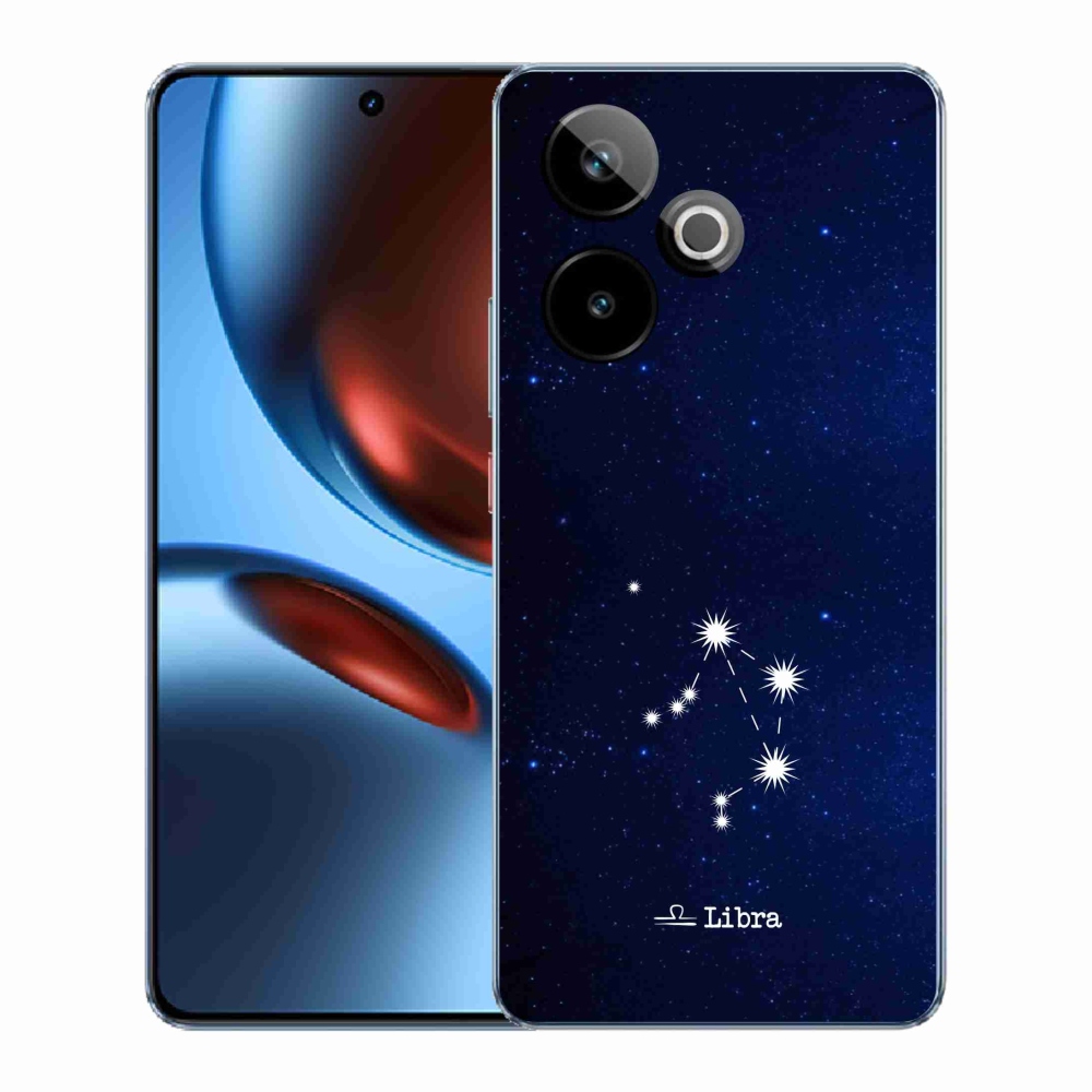 Gelový kryt mmCase na Realme GT 7 5G/GT 7T 5G - souhvězdí Váhy
