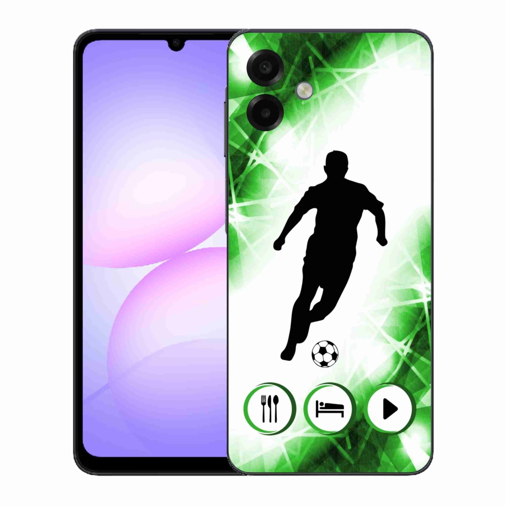 Gelový kryt mmCase na Samsung Galaxy A07 4G - fotbalista