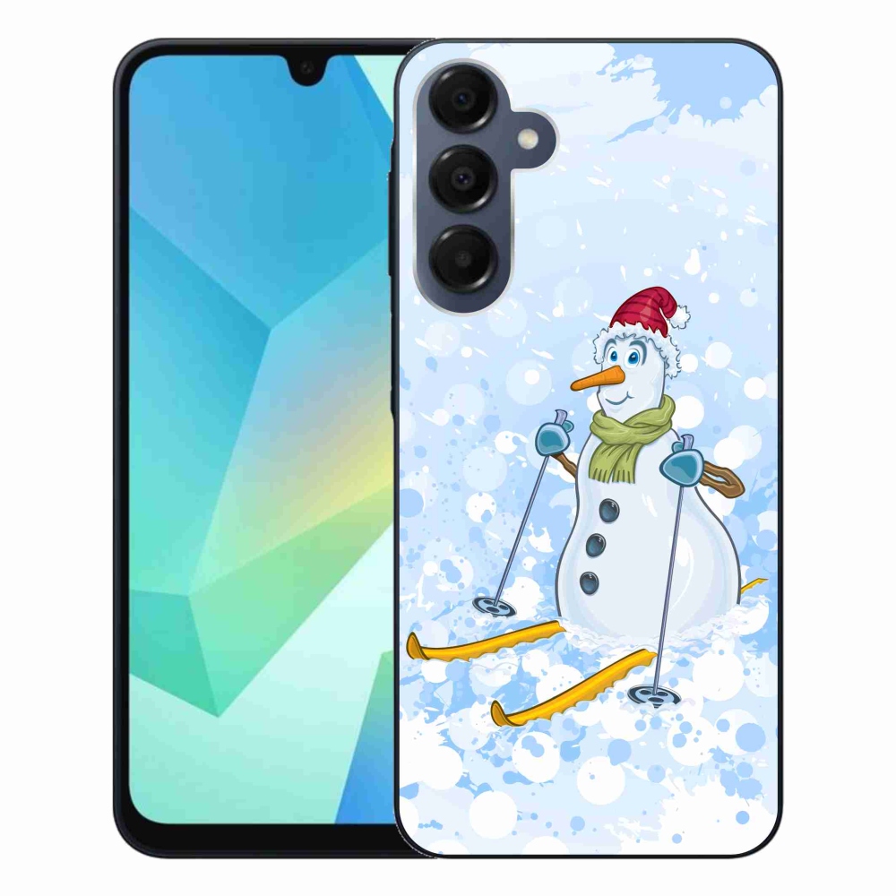 Gelový kryt mmCase na Samsung Galaxy A16 4G/5G - sněhulák