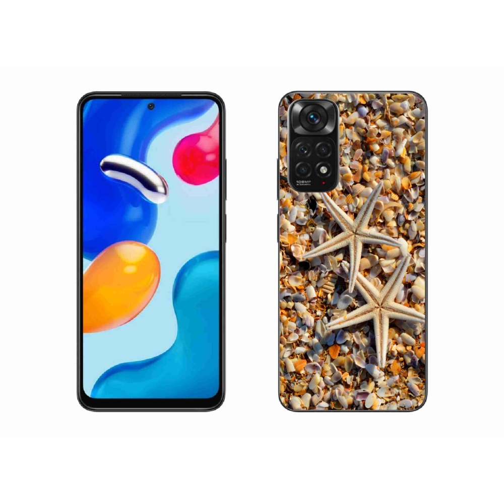Gelový kryt mmCase na Xiaomi Redmi Note 11S 4G - mořské hvězdice