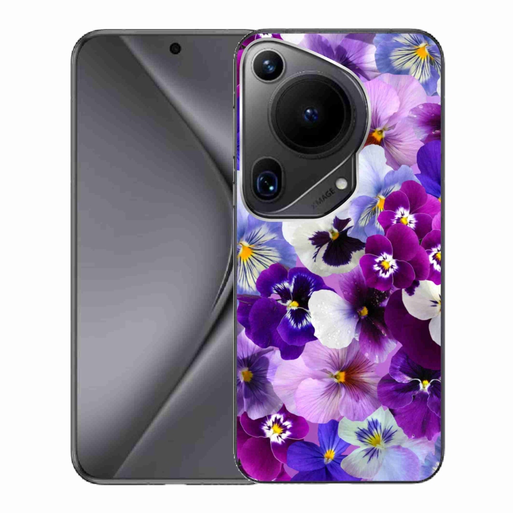 Gelový kryt mmCase na Huawei Pura 70 Ultra - květiny 9