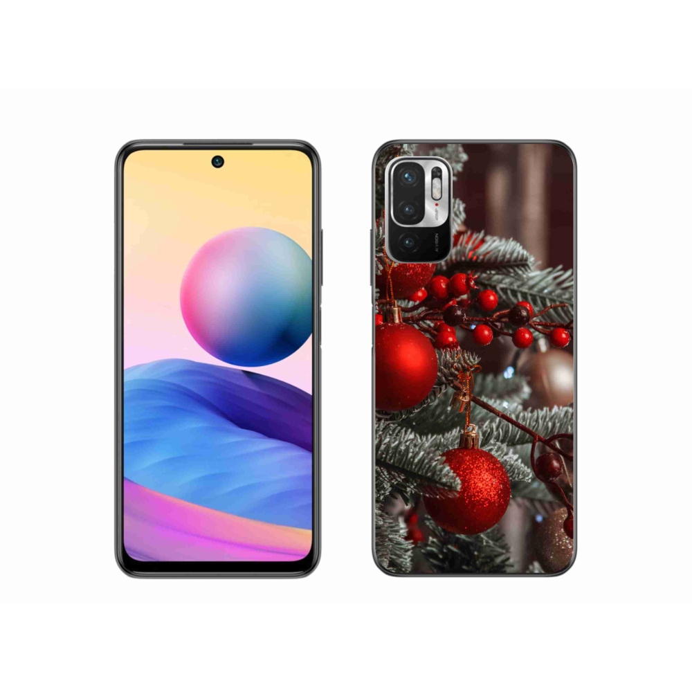 Gelový kryt mmCase na Xiaomi Poco M3 Pro/5G - vánoční ozdoby 2